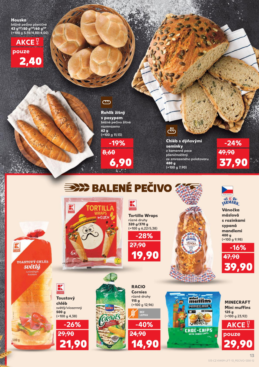 Leták Kaufland leták Praha - Barrandov - strana 13