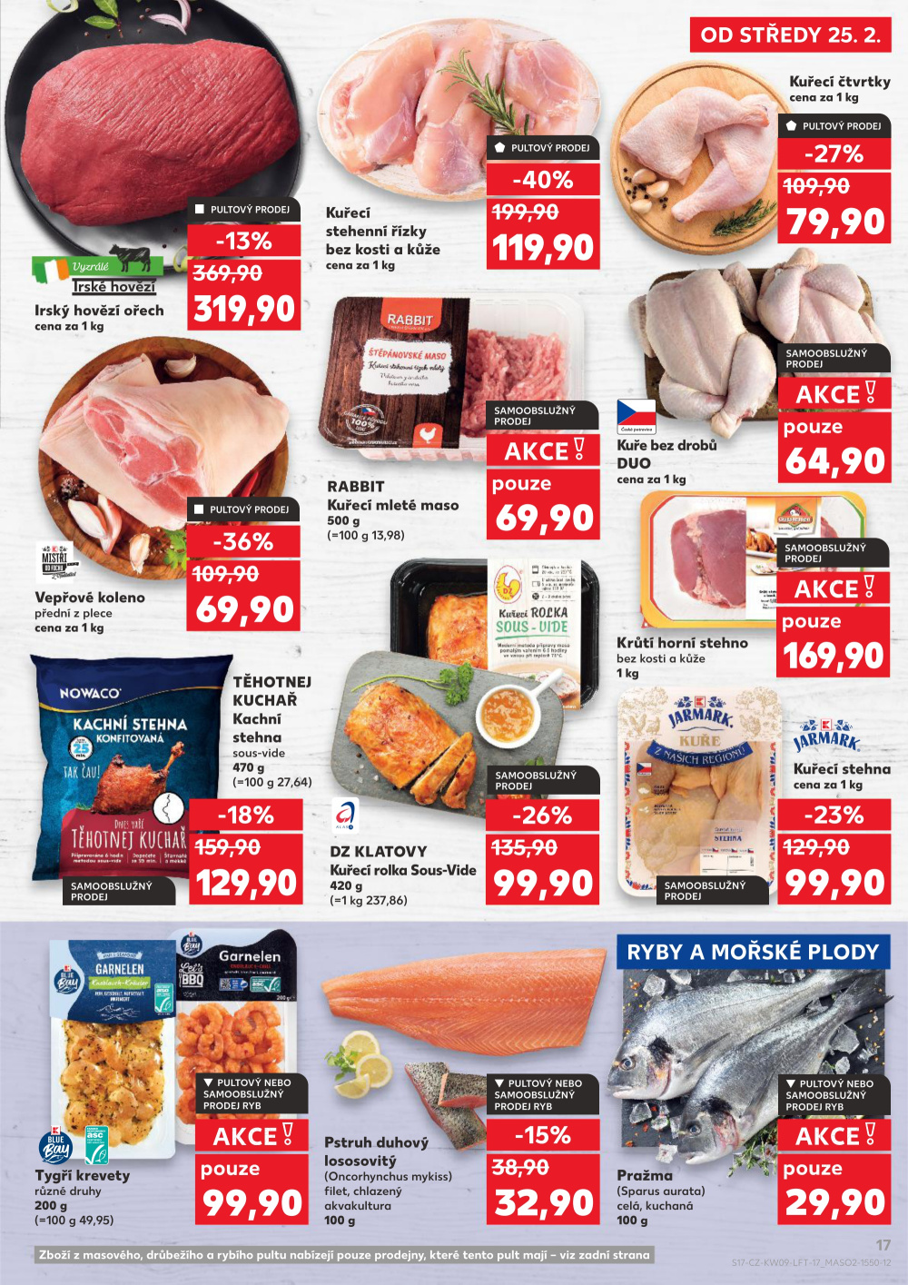 Leták Kaufland leták Praha - Barrandov - strana 17