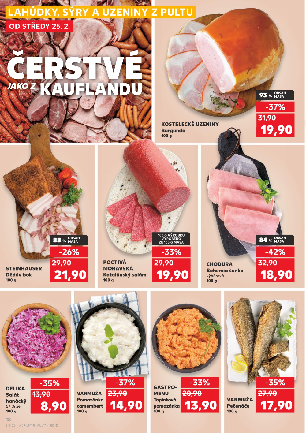 Leták Kaufland leták Praha - Barrandov - strana 18