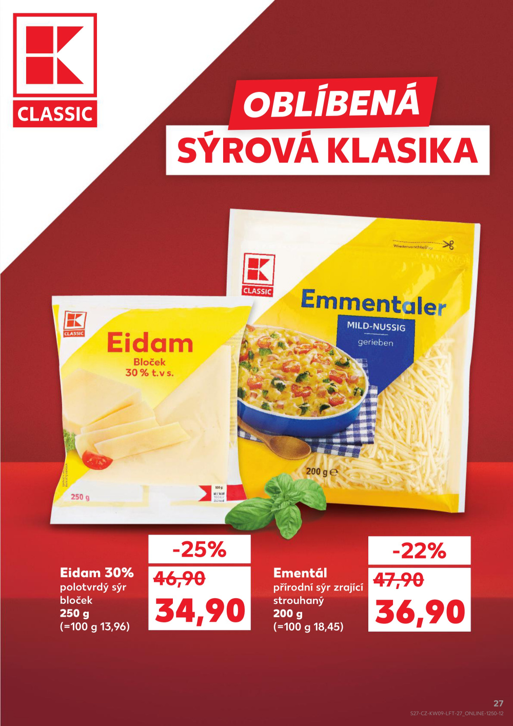 Leták Kaufland leták Praha - Barrandov - strana 27
