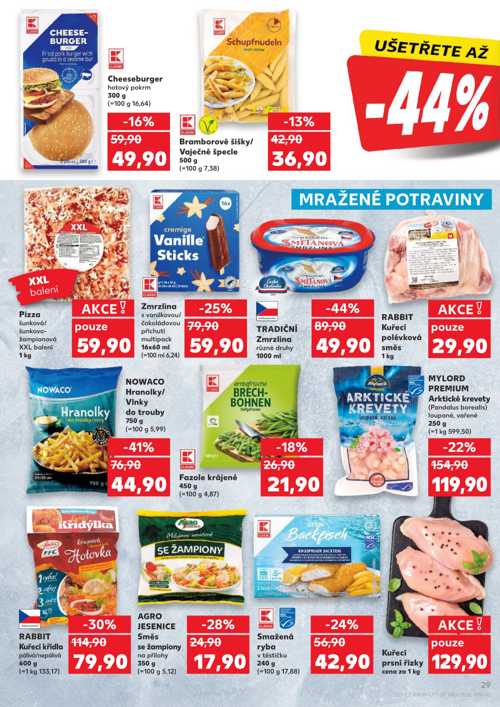 Leták Kaufland leták Praha - Barrandov - strana 29