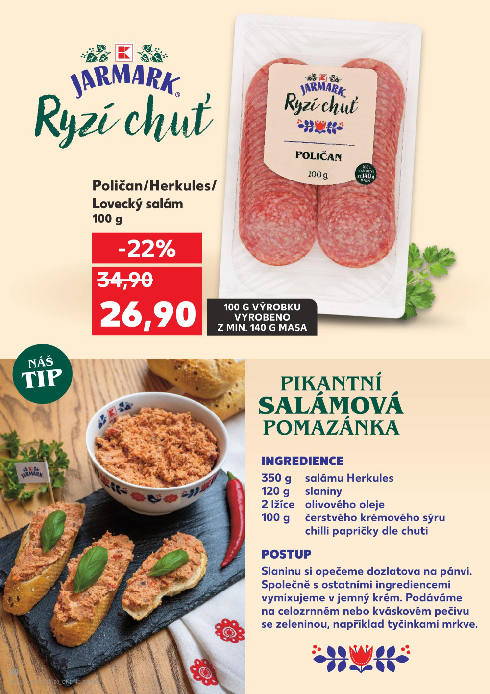 Leták Kaufland leták Praha - Barrandov - strana 30