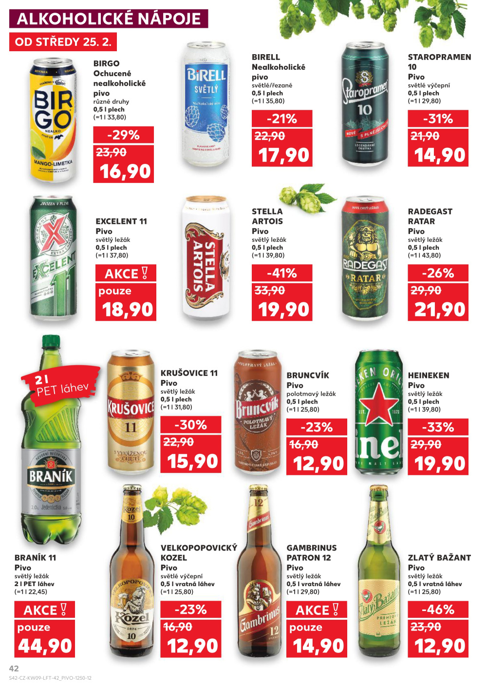 Leták Kaufland leták Praha - Barrandov - strana 42
