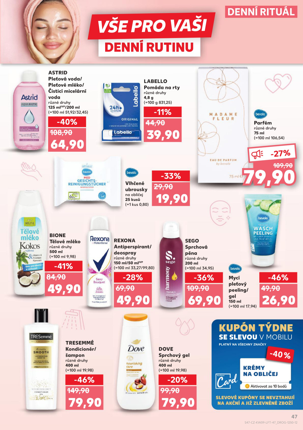Leták Kaufland leták Praha - Barrandov - strana 47