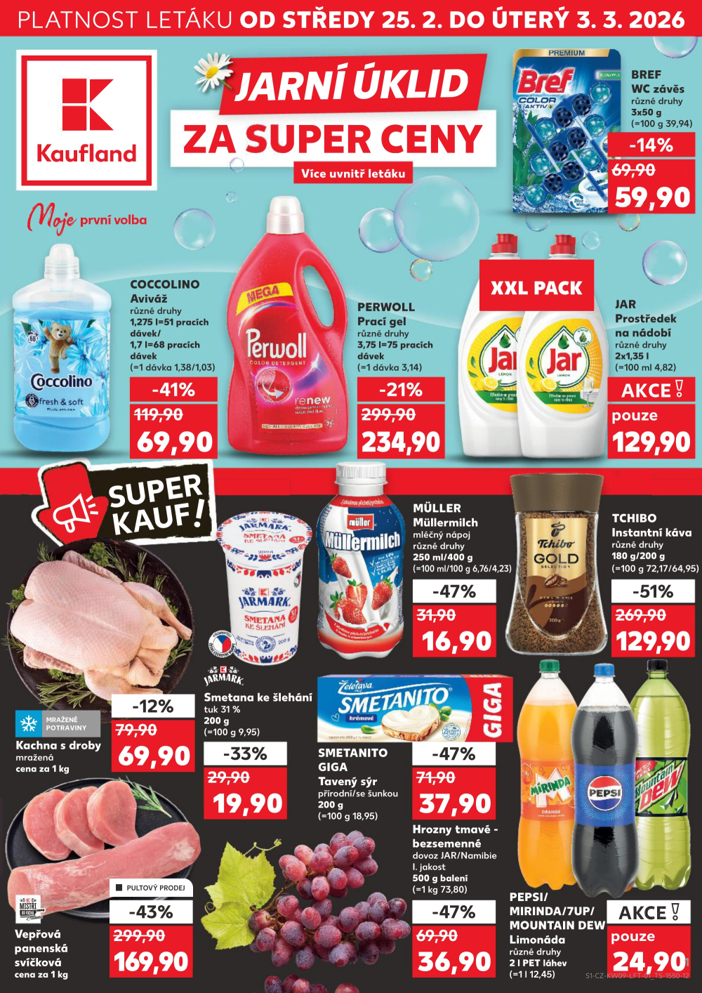 Leták Kaufland leták Strakonice - strana 1