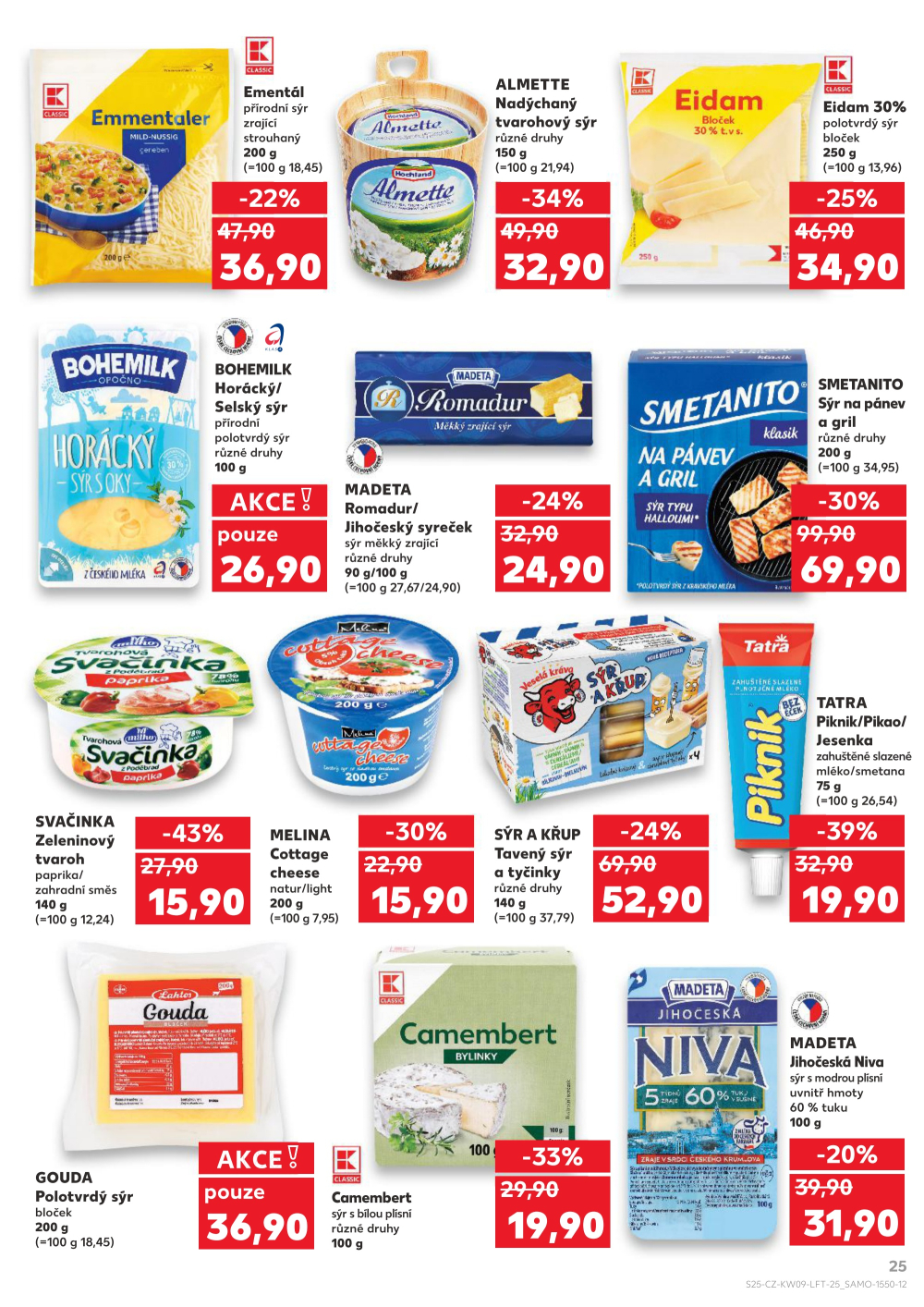 Leták Kaufland leták Moravská Třebová - strana 25