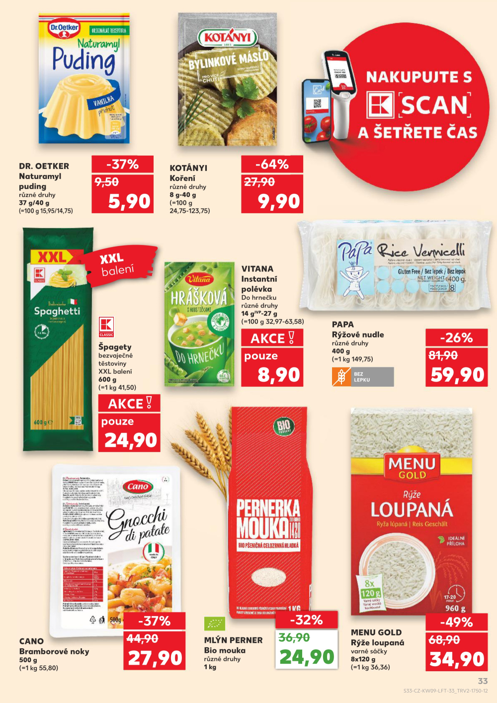 Leták Kaufland leták Příbram - strana 33