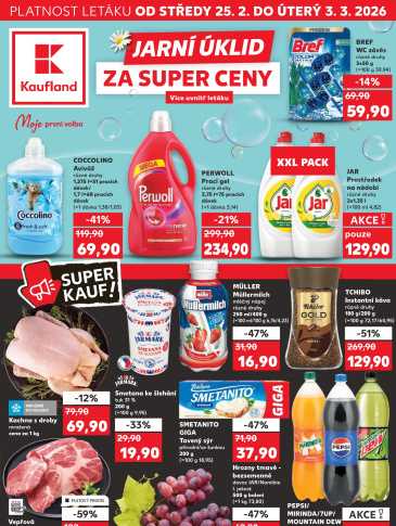 Kaufland leták Plzeň, Karlovarská