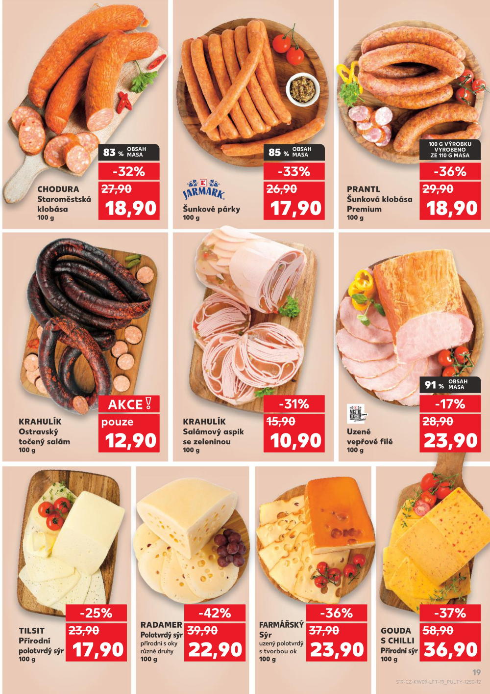 Leták Kaufland leták Brandýs nad Labem - strana 19