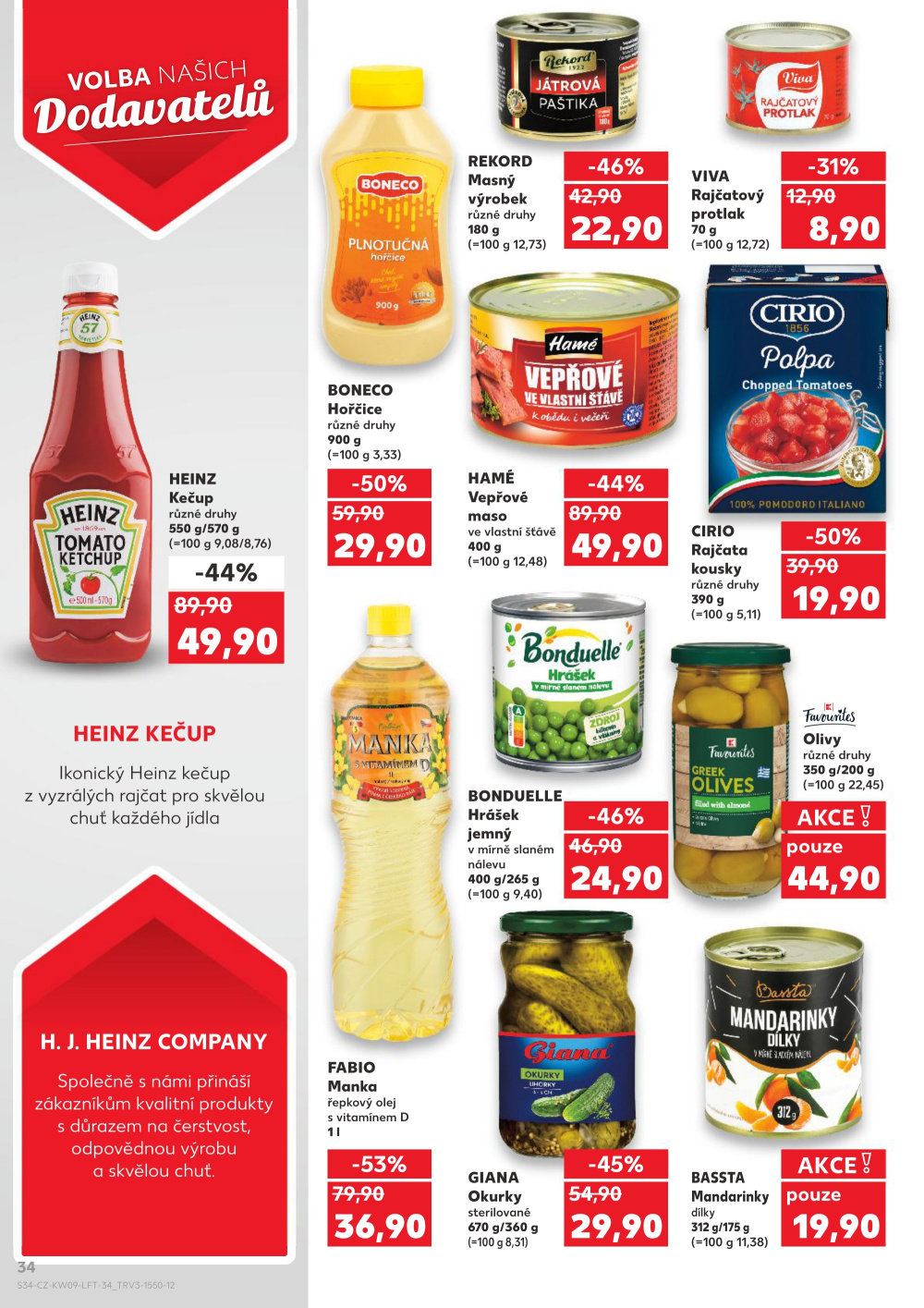 Leták Kaufland leták Praha 5 - Stodůlky - strana 34