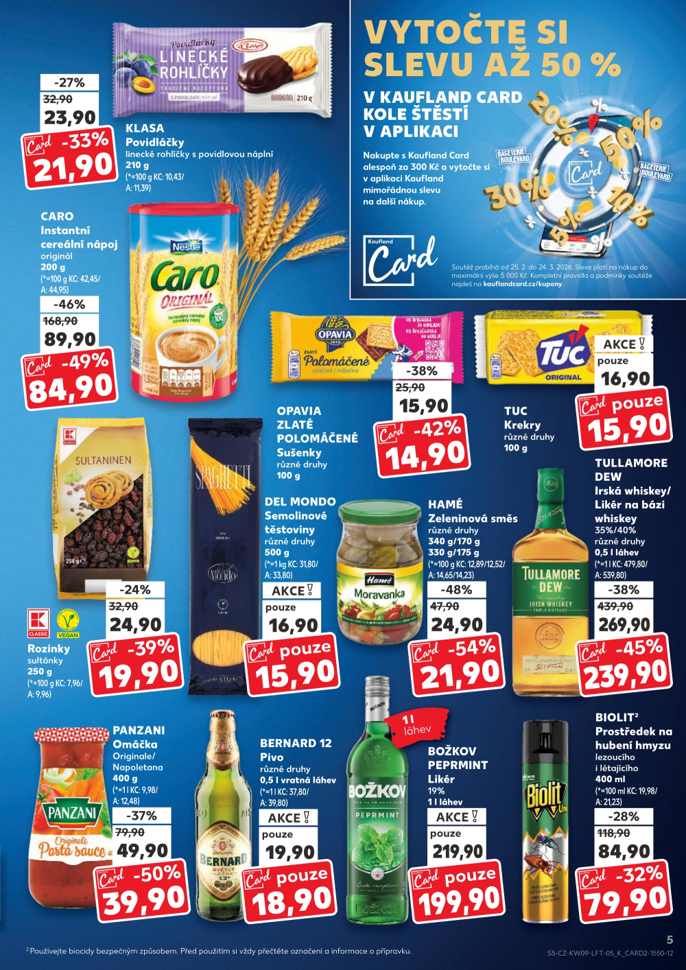 Leták Kaufland leták Praha 8 - Libeň - strana 5