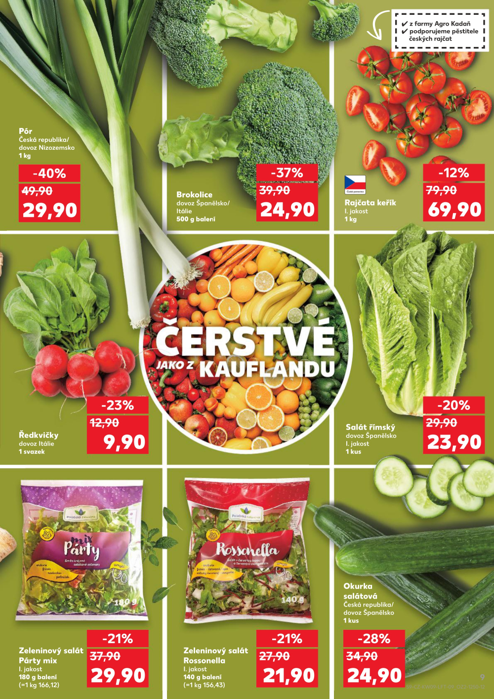 Leták Kaufland leták Praha 8 - Libeň - strana 9