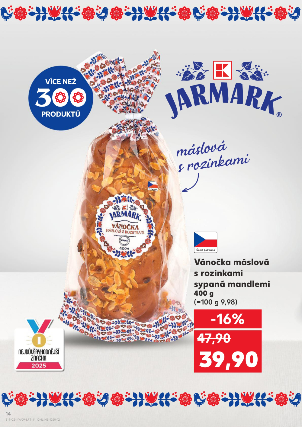 Leták Kaufland leták Česká Třebová - strana 14