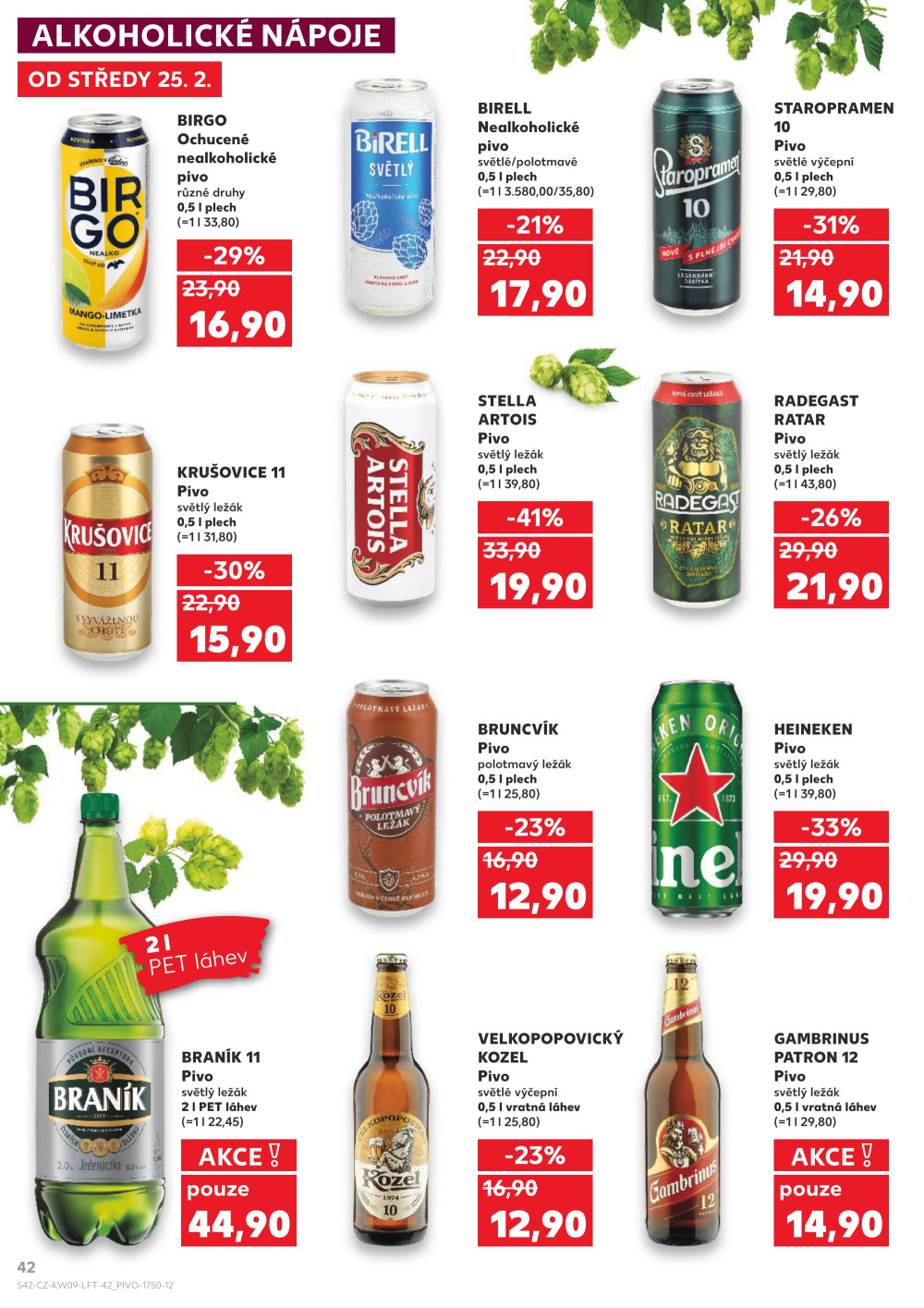 Leták Kaufland leták Jindřichův Hradec - strana 42