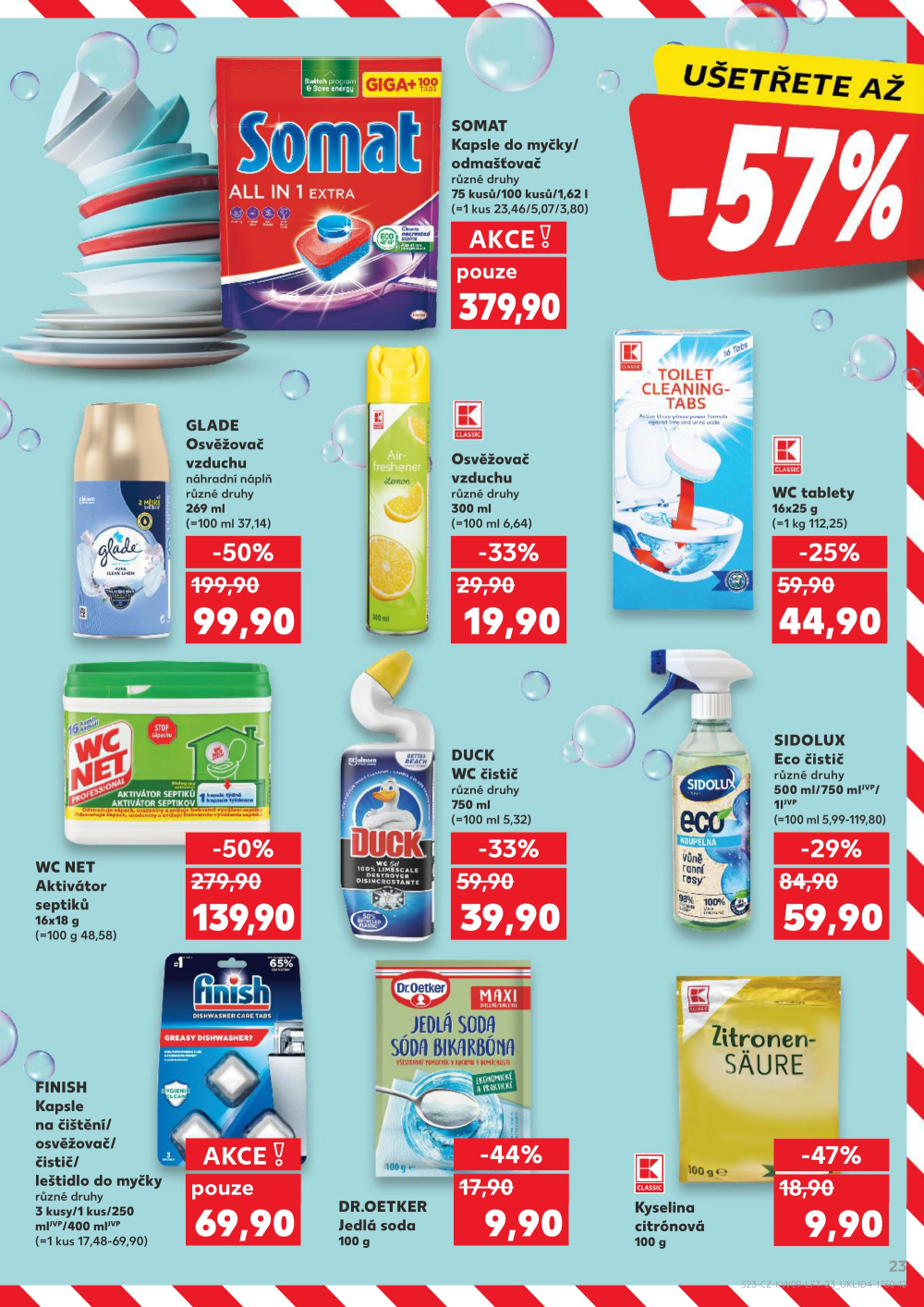 Leták Kaufland leták Jablonec nad Nisou, Jateční - strana 23