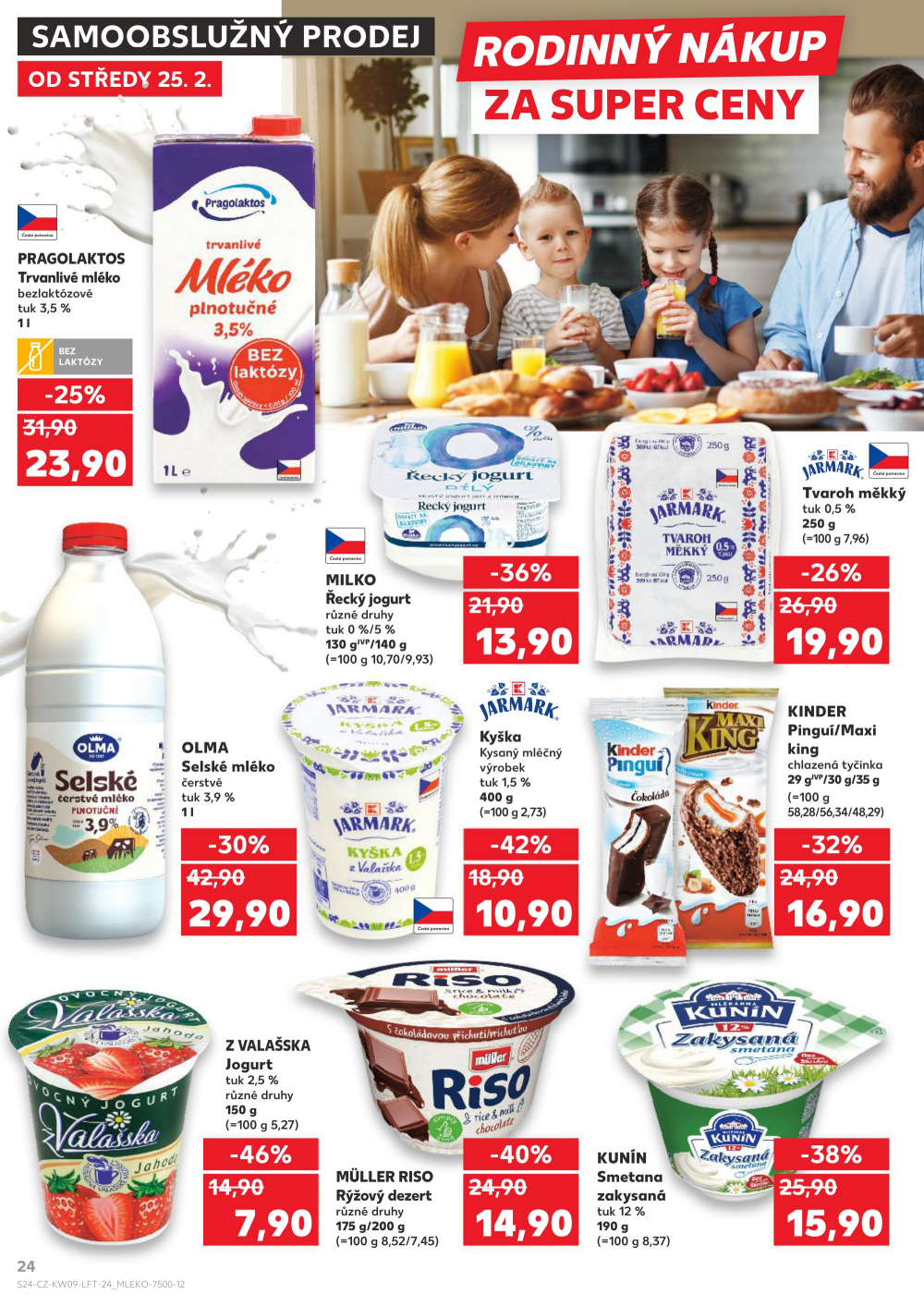 Leták Kaufland leták Veselí nad Moravou - strana 24