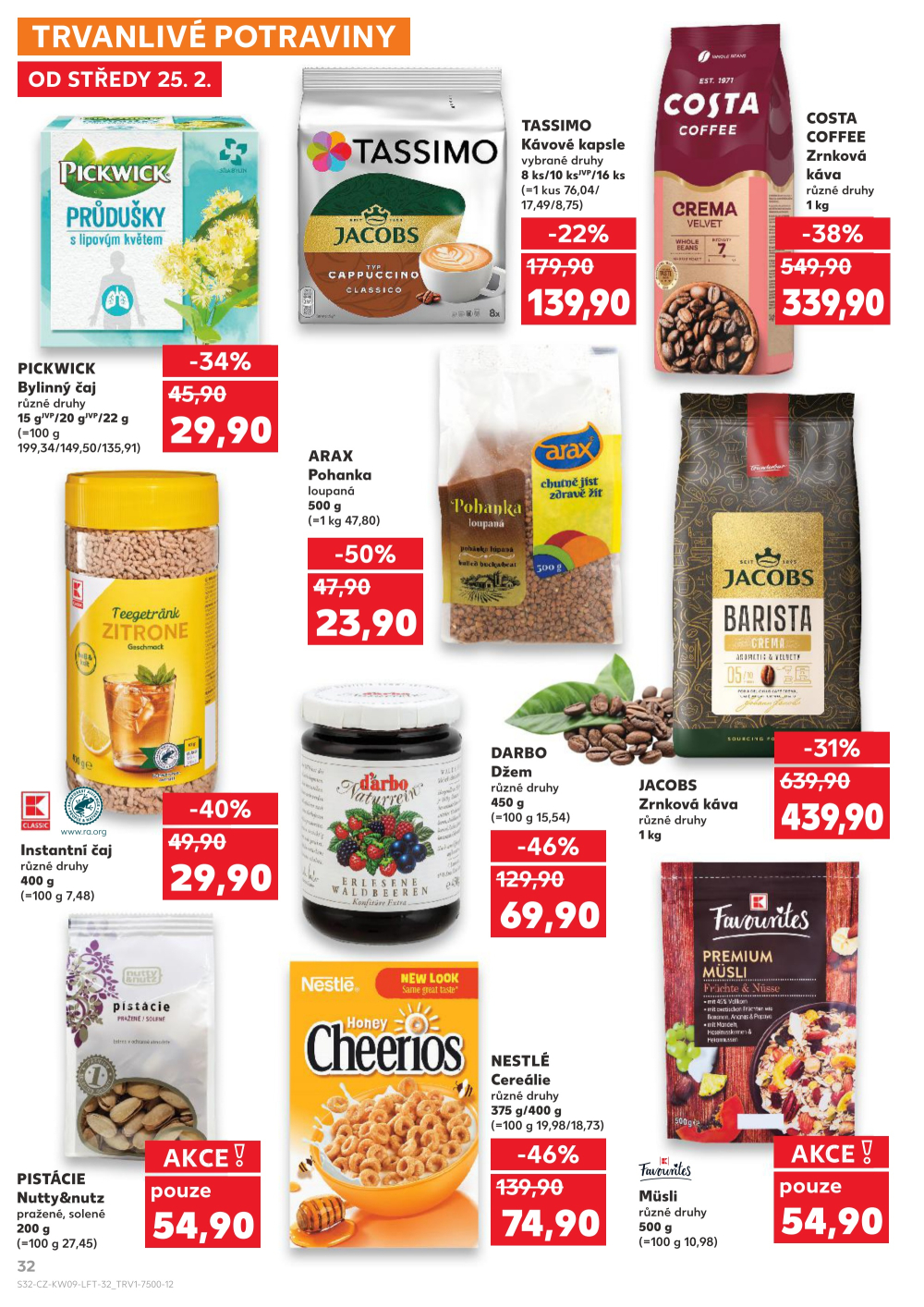 Leták Kaufland leták Veselí nad Moravou - strana 32