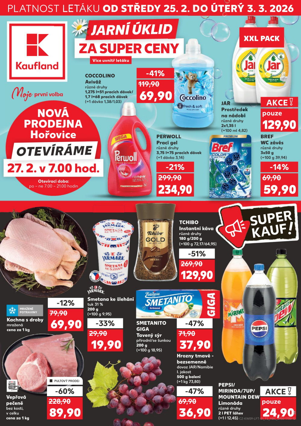 Leták Kaufland leták Nový Bor - strana 1