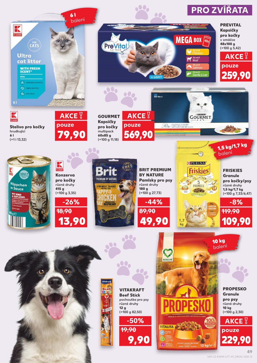 Leták Kaufland leták Kadaň - strana 49