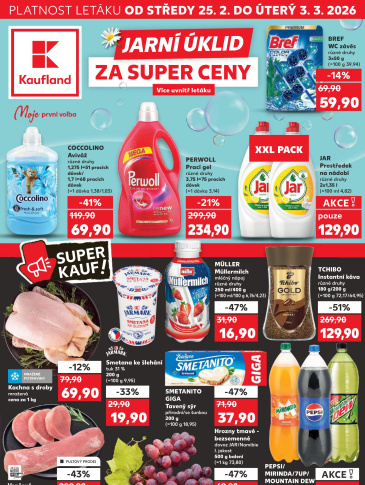 Kaufland leták Praha 9 - Hloubětín