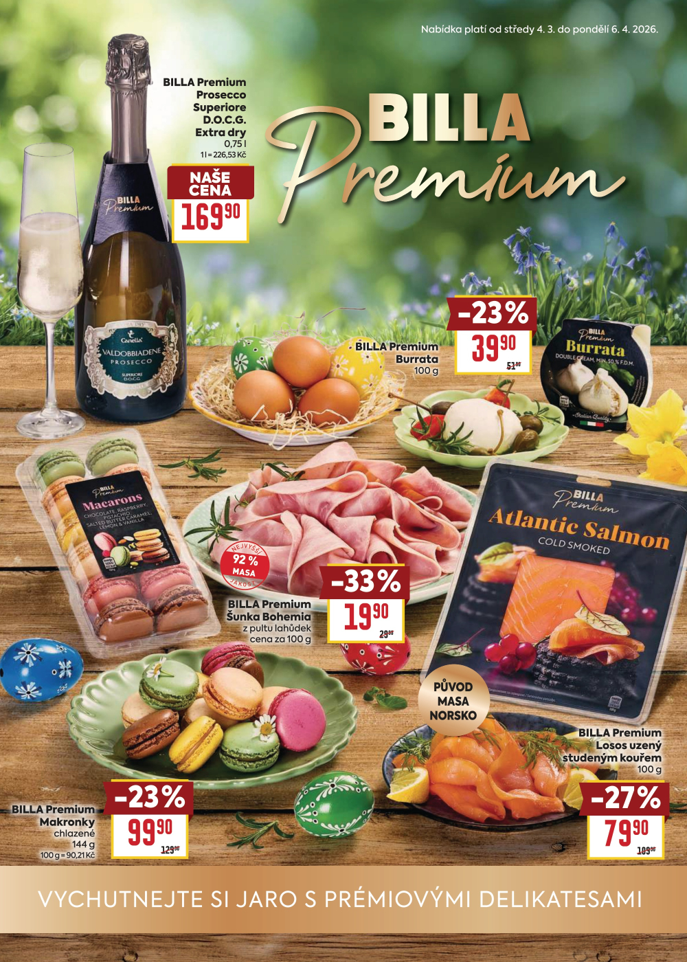 Leták BILLA leták - Premium - strana 1