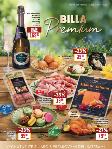 BILLA leták - Premium