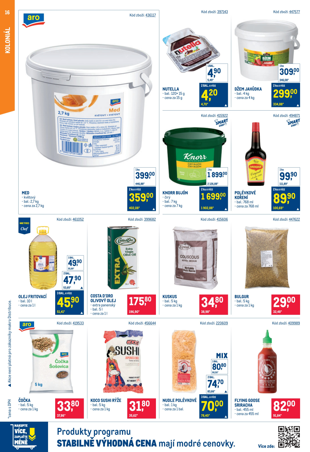 Leták Makro leták - Gastronomie - strana 16