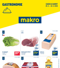 Akční leták Makro  - Gastronomie