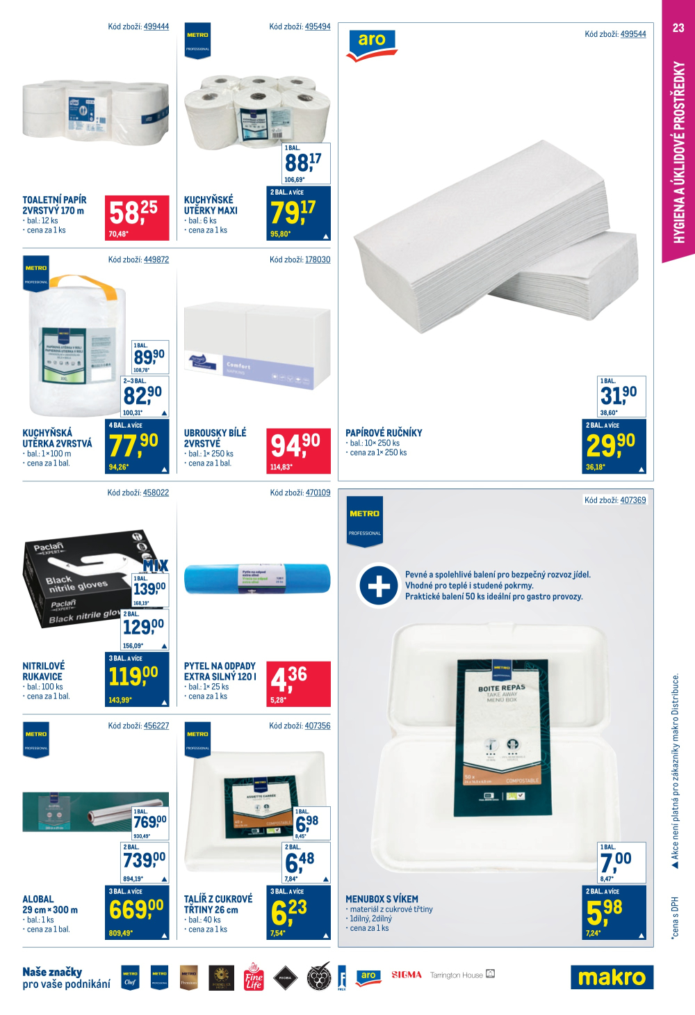 Leták Makro leták - Gastronomie - strana 23