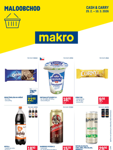 Makro leták - Maloobchod