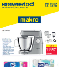 Akční leták Makro  - Nepotravinové zboží