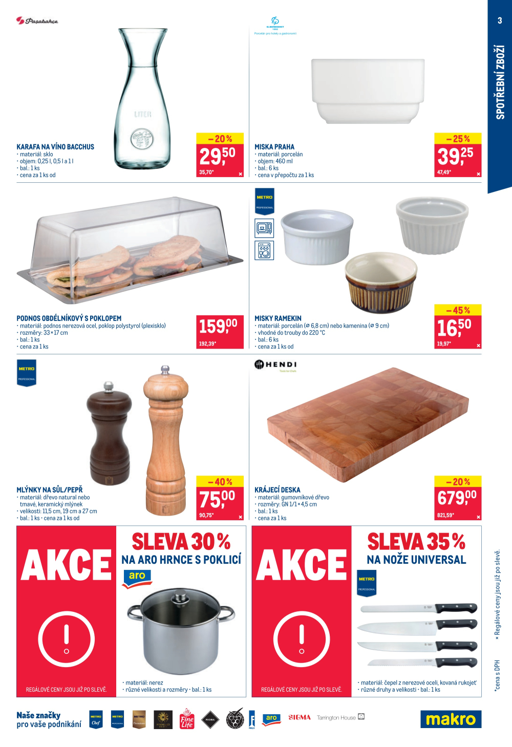 Leták Makro leták - Nepotravinové zboží - strana 3