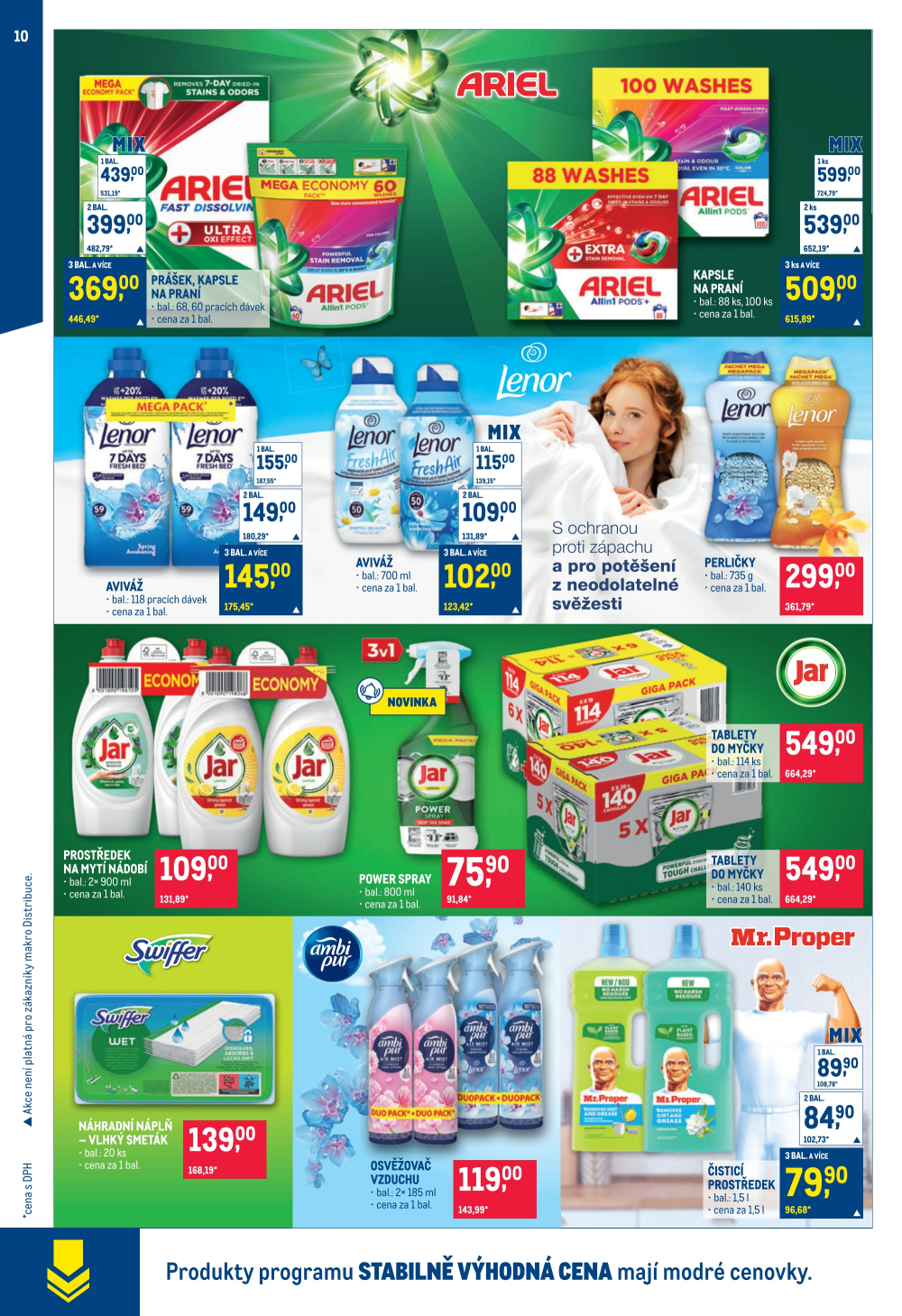 Leták Makro leták - Úklid a kosmetika - strana 10