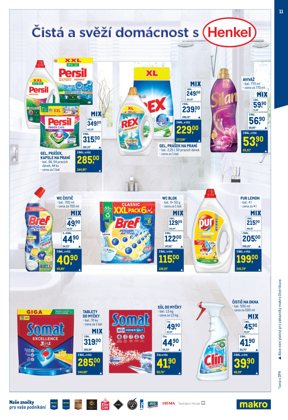 Leták Makro leták - Úklid a kosmetika - strana 11