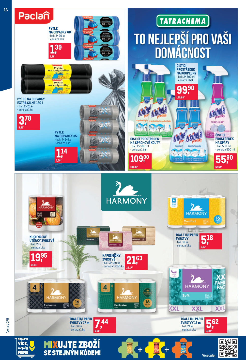 Leták Makro leták - Úklid a kosmetika - strana 16