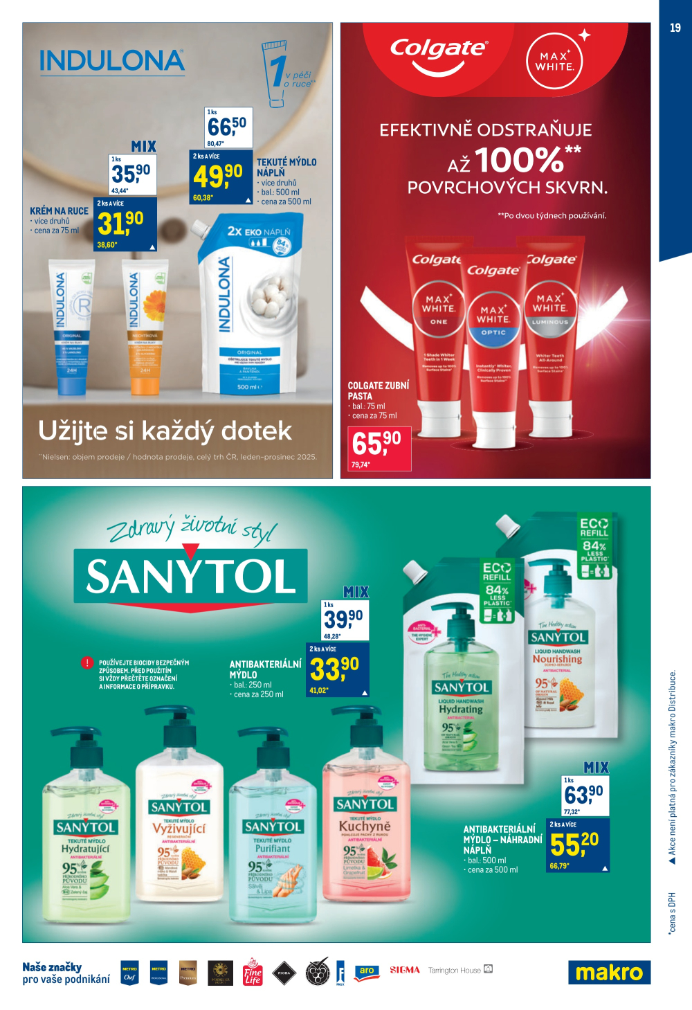 Leták Makro leták - Úklid a kosmetika - strana 19