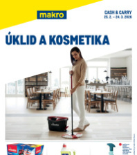 Akční leták Makro  - Úklid a kosmetika