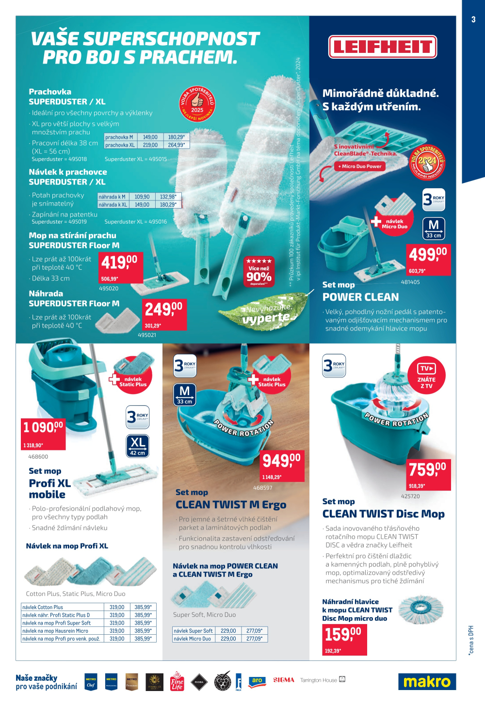 Leták Makro leták - Úklid a kosmetika - strana 3