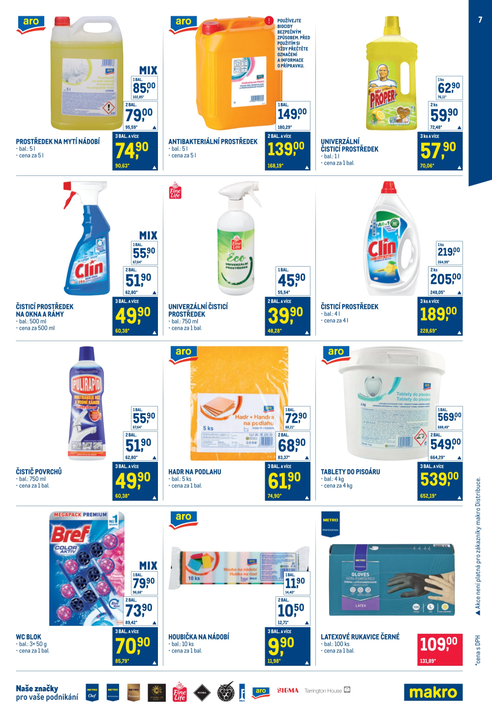 Leták Makro leták - Úklid a kosmetika - strana 7