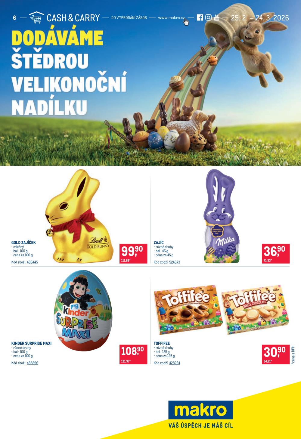 Leták Makro leták - Velikonoce - strana 1
