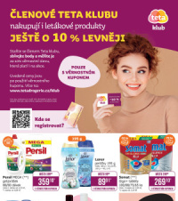 Akční leták Teta drogerie - Teta klub