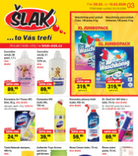 Šlak drogerie letáky