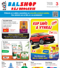 Akční leták Ráj drogerie 