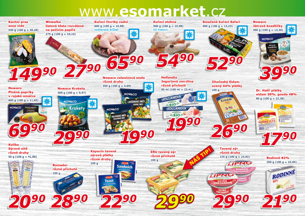 Leták ESO MARKET leták - strana 3