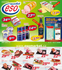 Akční leták ESO MARKET 
