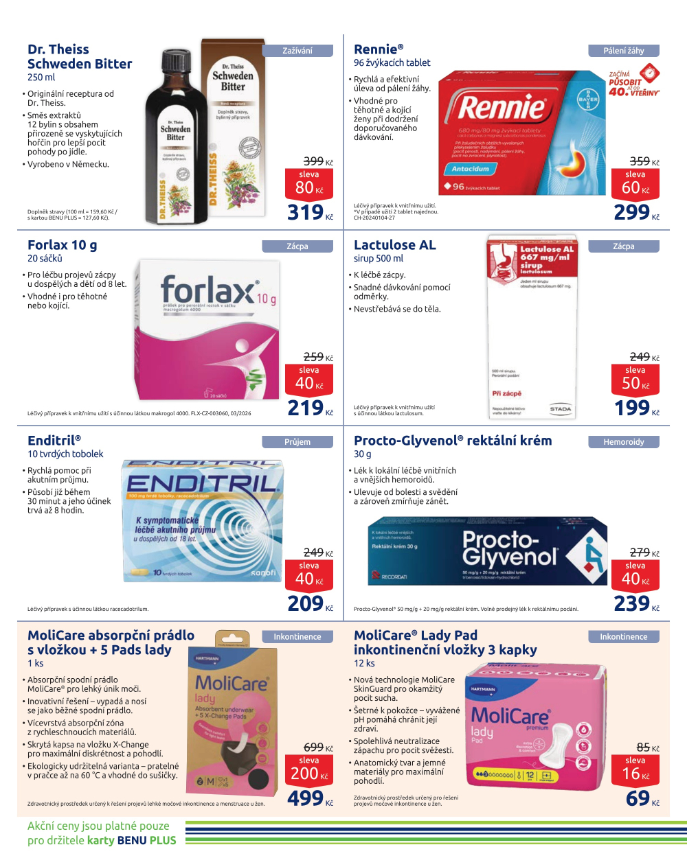 Leták BENU Lékárna leták - strana 12