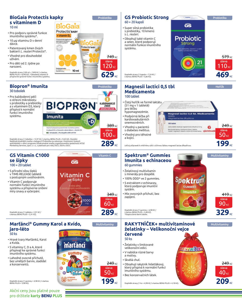 Leták BENU Lékárna leták - strana 16