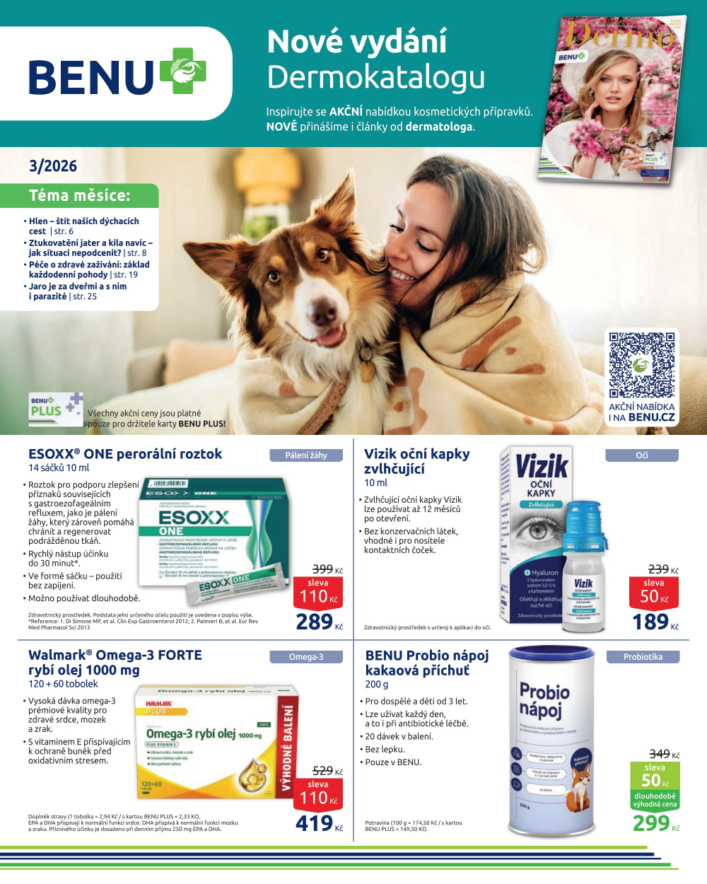 Leták BENU Lékárna leták - strana 1
