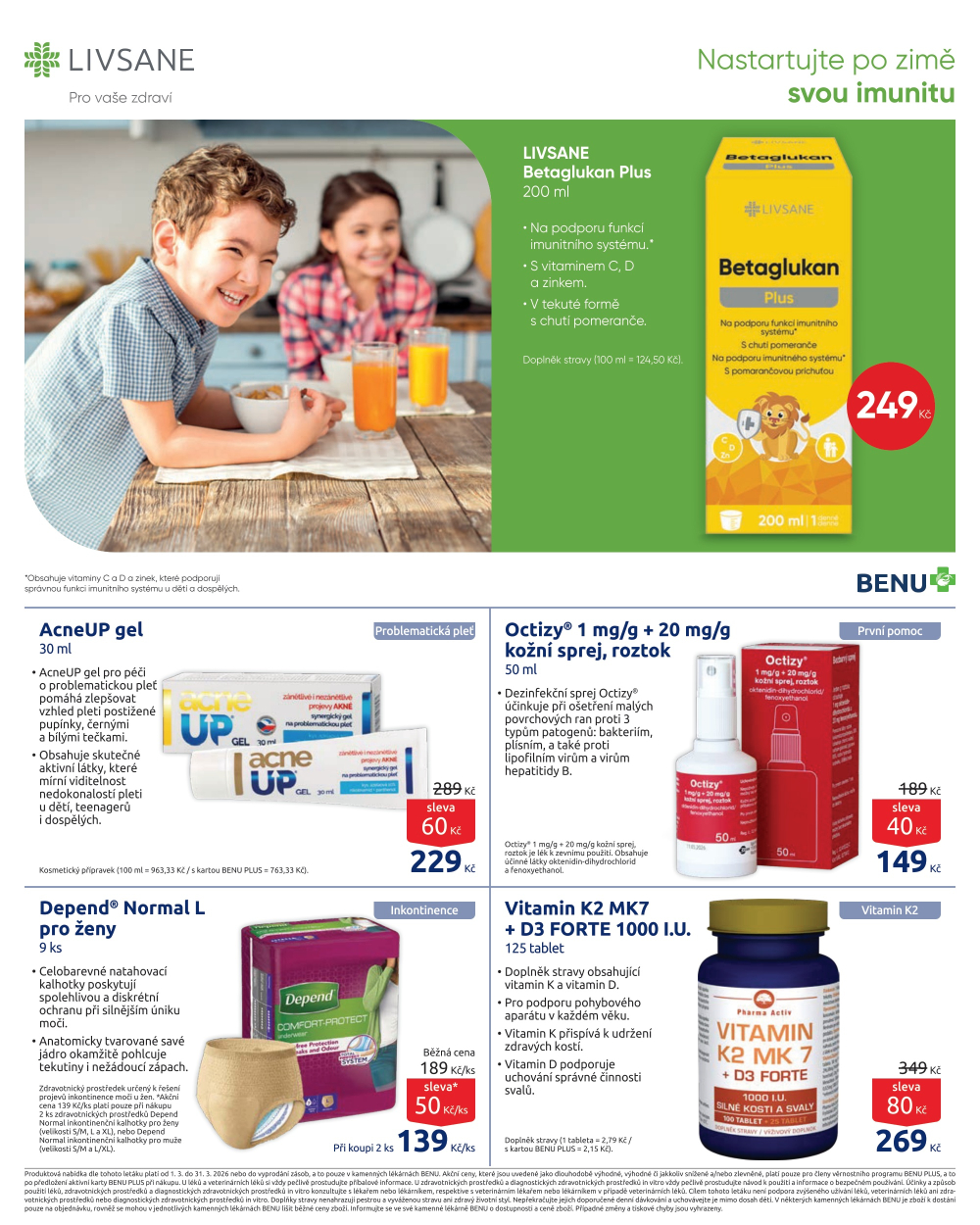 Leták BENU Lékárna leták - strana 21