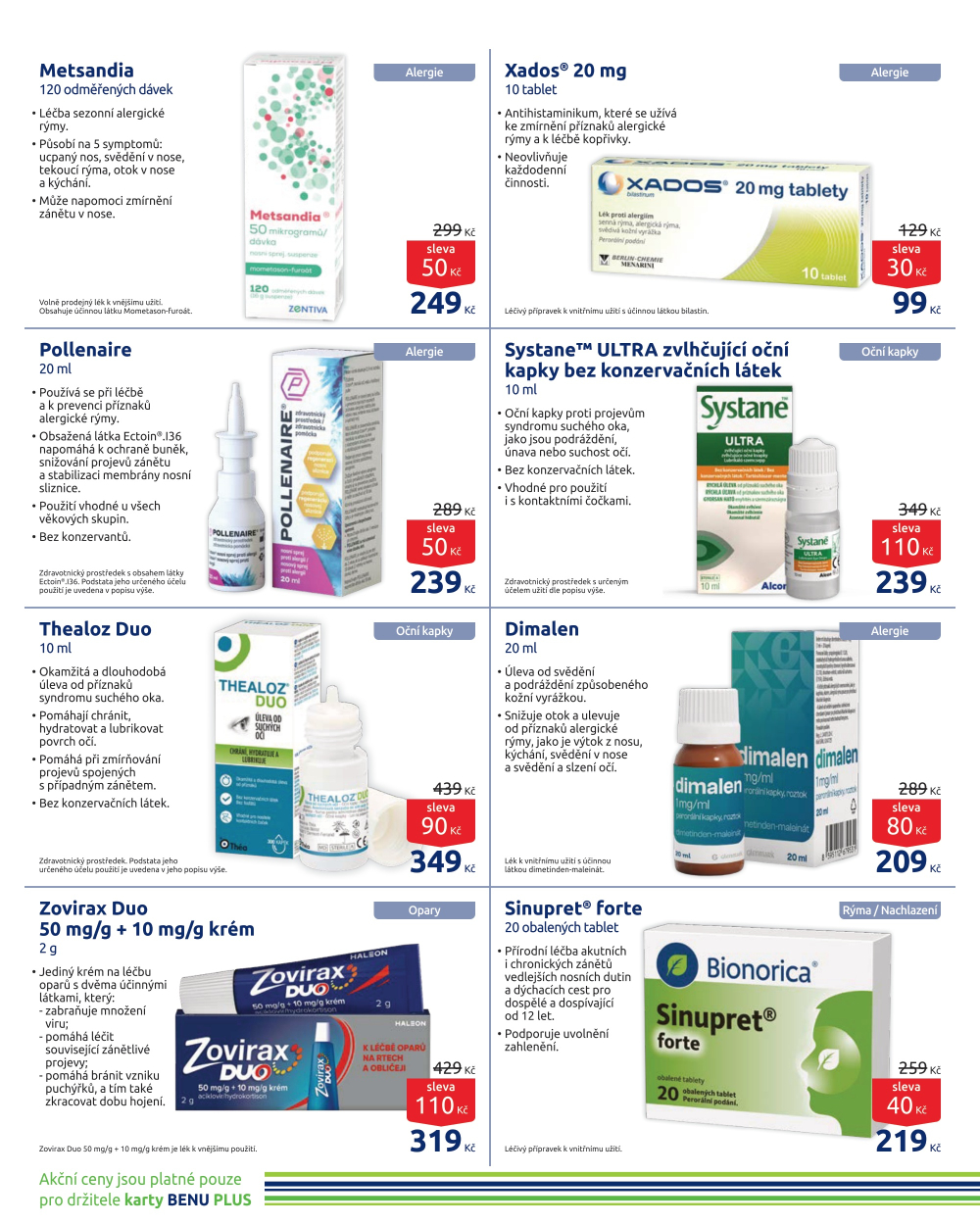 Leták BENU Lékárna leták - strana 2